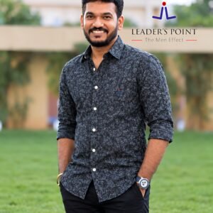 Elephant Black shirt Front