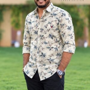 Sandal Print shirt Front