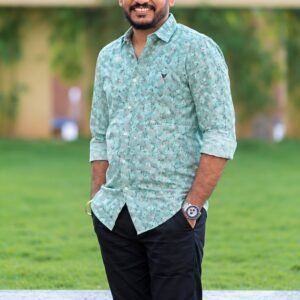 Parrot Green shirt Front