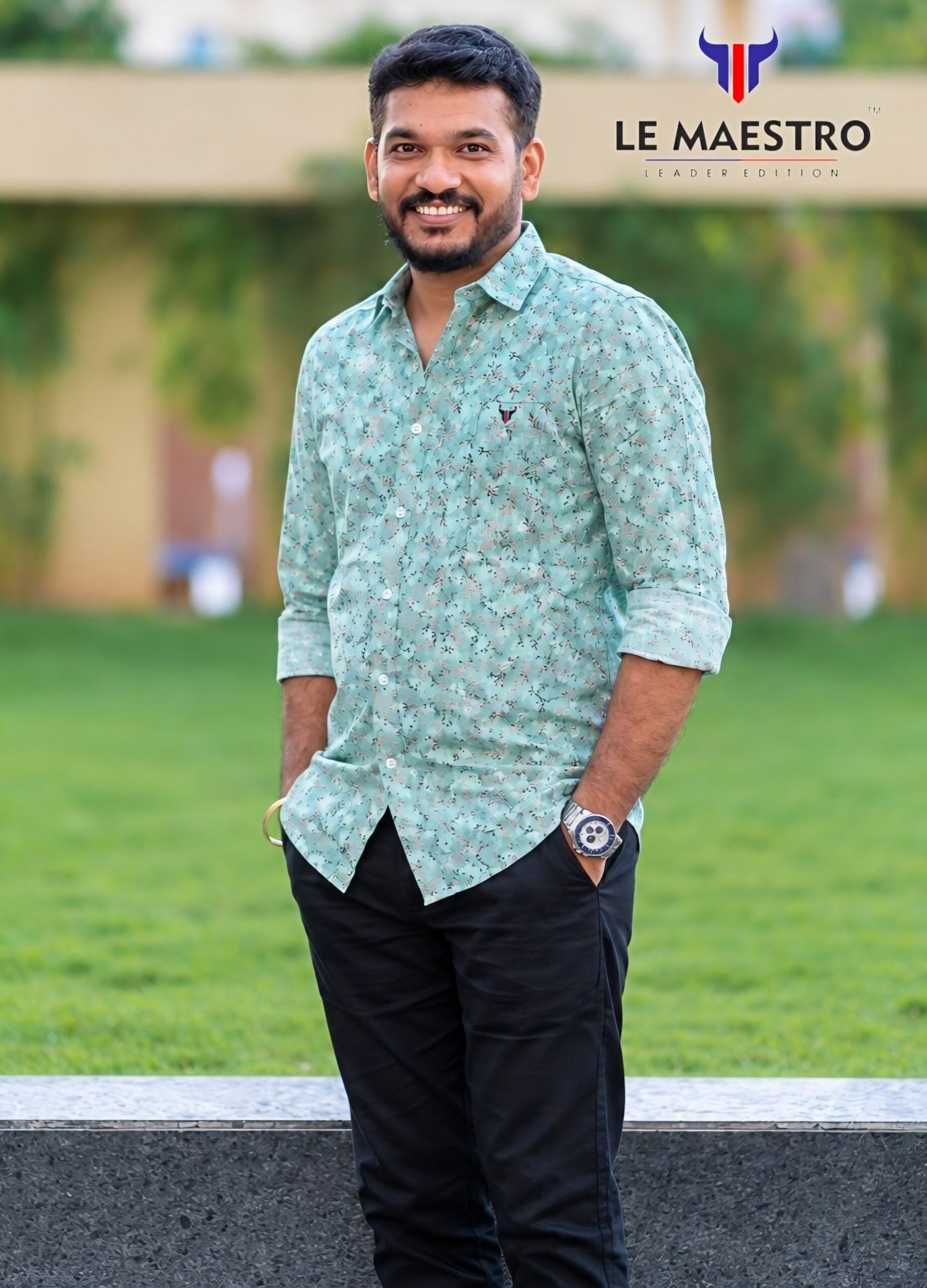 Parrot Green shirt Front