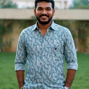 Peacock Green shirt Front